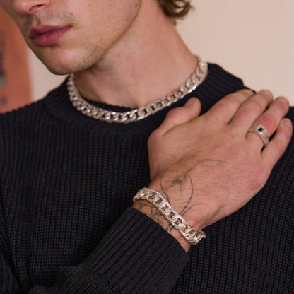 Cast Cuban Bracelet
