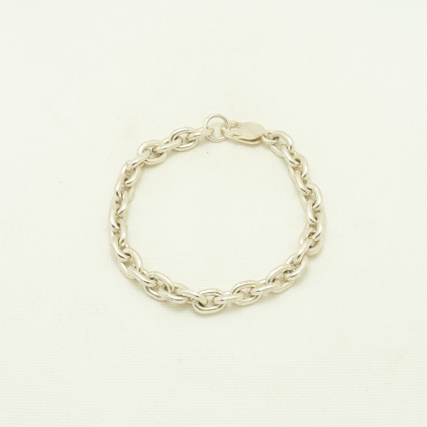 Double Heavy Link Bracelet