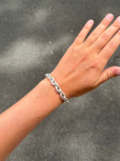 Double Heavy Link Bracelet